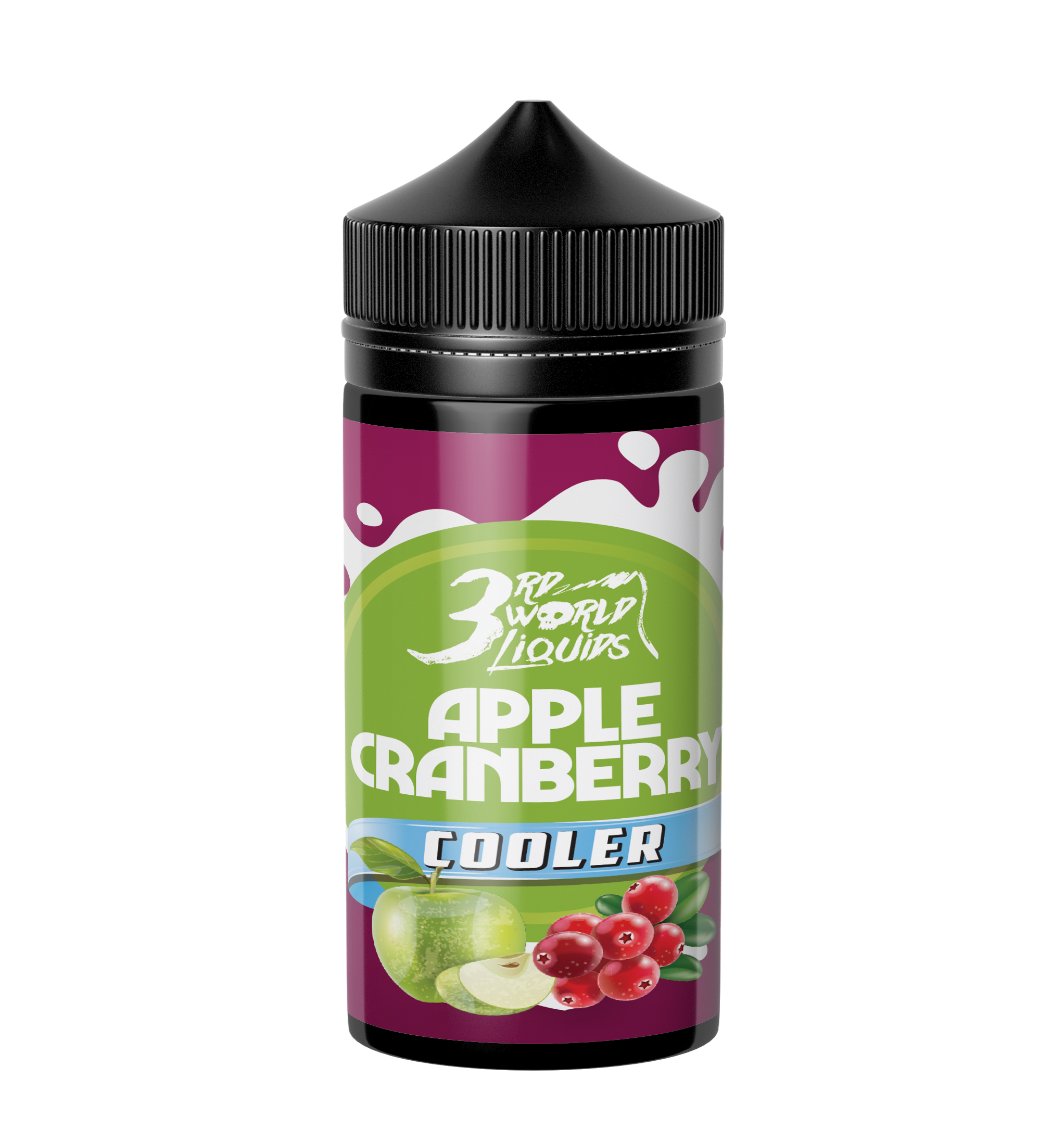 3rd World E-Liquid - Apple Cranberry Cooler