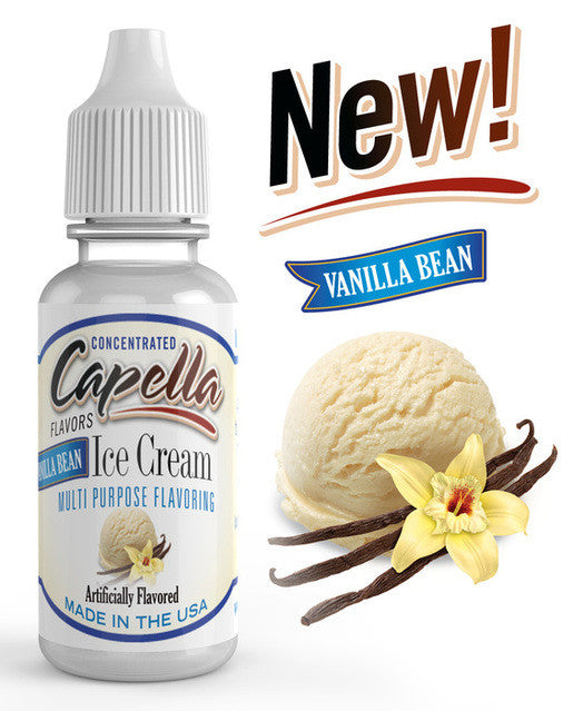 Vanilla Bean Ice Cream Concentrate - (CAP) - Blck vapour