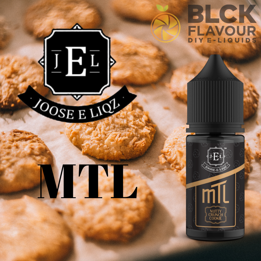 Joose-E-Liqz MTL E-Liquid - Nutty Crunch Cookie